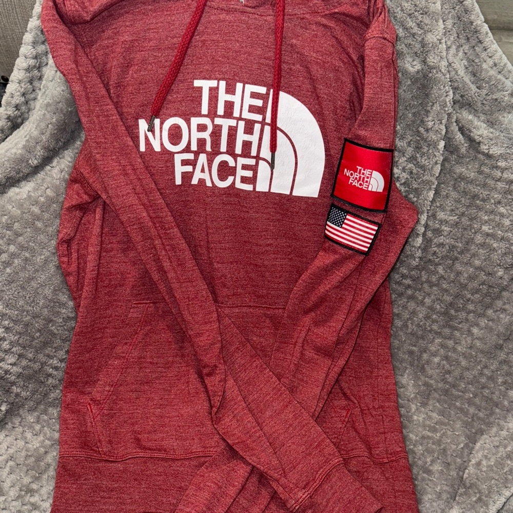 The North Face Red Hoodie